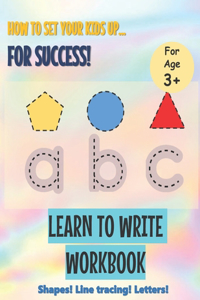 Learn to Write Workbook