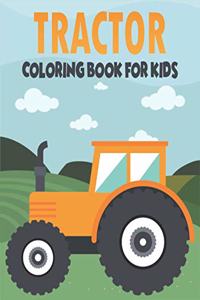 Tractor Coloring Book For Kids