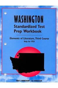 Washington Standardized Test Prep Workbook, Third Course: Help for ITED