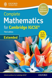 Complete Mathematics for Cambridge IGCSE Student Book