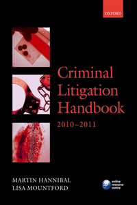 Criminal Litigation Handbook 2010-2011