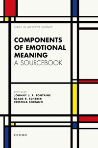 Components of emotional meaning: A Sourcebook