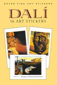 Dali: 16 Art Stickers