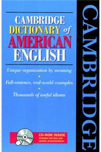 Cambridge Dictionary of American English Book and CD-ROM