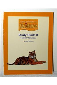 Houghton Mifflin Science: Study Guide Consumable Level 5