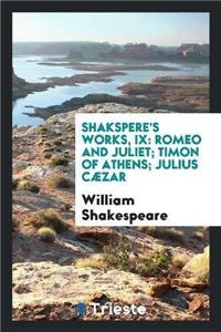 Shakspere's Works, IX