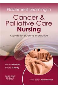 Placement Learning in Cancer & Palliative Care Nursing