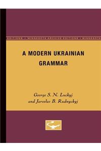 A Modern Ukranian Grammar