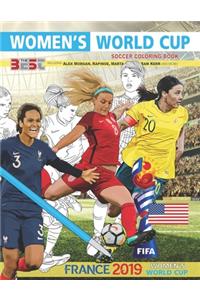 Women's World Cup Soccer 2019 Coloring Book