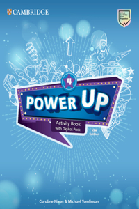 Power Up Level 4 Activity Book with Online Resources and Home Booklet Ksa Edition