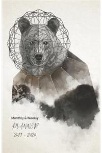 Monthly & Weekly Planner 2019 - 2020