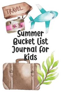 Summer Bucket List Journal For Kids