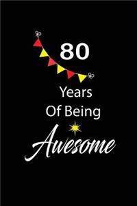 80 years of being awesome