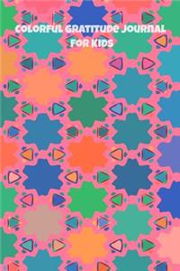 Colorful Gratitude Journal For Kids