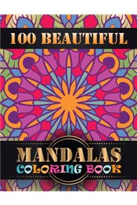 100 Beautiful Mandalas Coloring Book