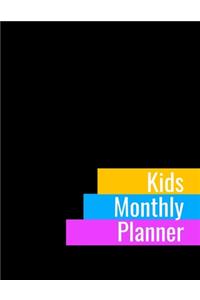 Kids Monthly Planner