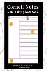 Cornell Notes Note Taking Notebook