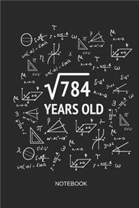 784 Years Old Notebook