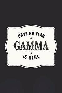 Have No Fear Gamma Is Here