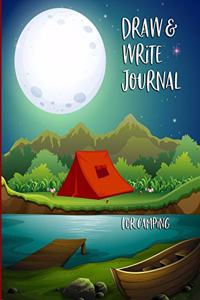 Draw & Write Journal For Camping
