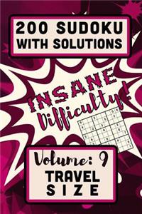 200 Sudoku with Solutions - Insane Difficulty!