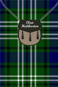 Clan Haliburton Tartan Journal/Notebook