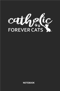 Catholic Forever Cats Notebook