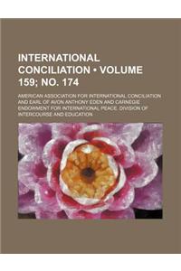International Conciliation (Volume 159; No. 174)