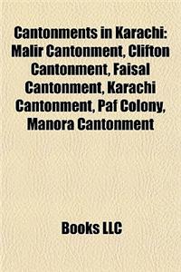 Cantonments in Karachi