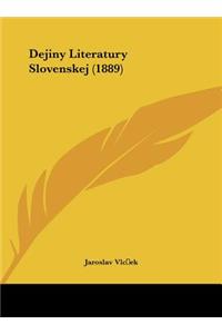 Dejiny Literatury Slovenskej (1889)