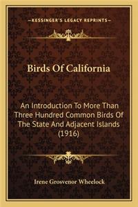 Birds of California