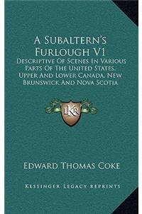 A Subaltern's Furlough V1