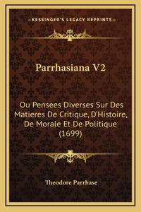 Parrhasiana V2