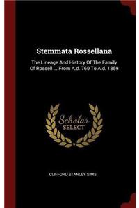 Stemmata Rossellana