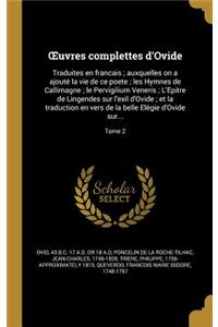 Uvres Complettes D'Ovide