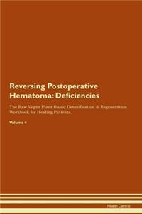 Reversing Postoperative Hematoma