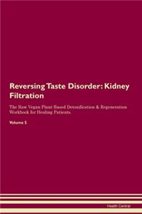 Reversing Taste Disorder