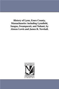 History of Lynn, Essex County, Massachusetts