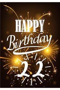 Happy Birthday 22