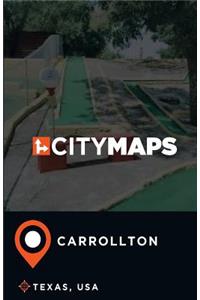 City Maps Carrollton Texas, USA