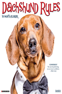 Dachshund Rules 2022 Wall Calendar (Dog Breed)