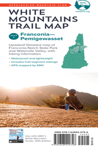 AMC White Mountains Trail Map 2: Franconia-Pemigewasset