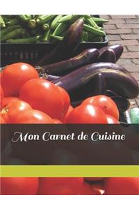 Mon Carnet de Cuisine