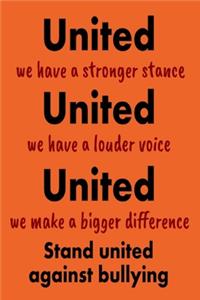 Stand United Against Bullying