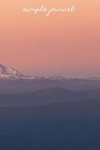 simple journal