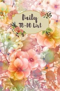 Daily TO-DO list