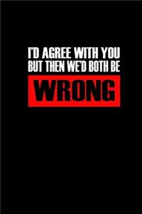 I'd agree with you... but when we'd both be wrong