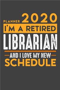 Planner 2020 for retired LIBRARIAN