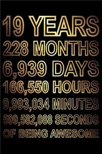 19 Years Of Being Awesome