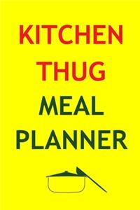 Kitchen Thug Meal Planner